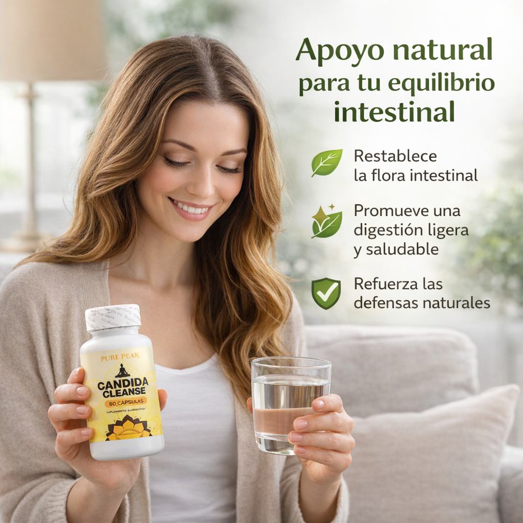 CANDIDA CLEANSE - Apoyo natural para tu equilibrio intestinal